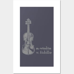 Fiddle, Not a Violin - Fiddle, Not Violin - Violin Shirt, Fiddler TShirt, Fiddle Player, Americana Music, Country Girl, Rodeo Shirt, Musician Gift, Fiddler Gift Posters and Art